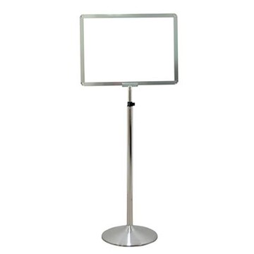 CYS 金益山 可調式不銹鋼標示架 小/橫 / 台 SS0203