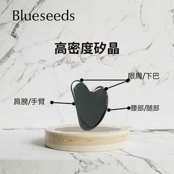 【Blueseeds 嚴選】身體專用曲線矽晶能量按摩石 (大) 刮痧按摩