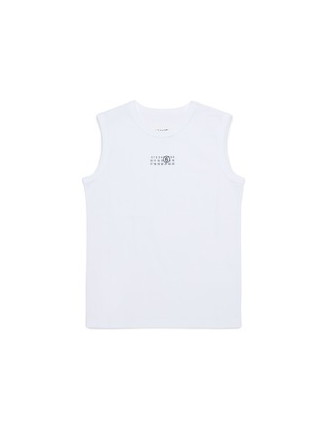 mm6 maison margiela tops with logo