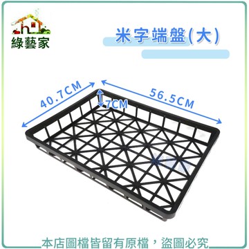 【綠藝家】 米字端盤(大)