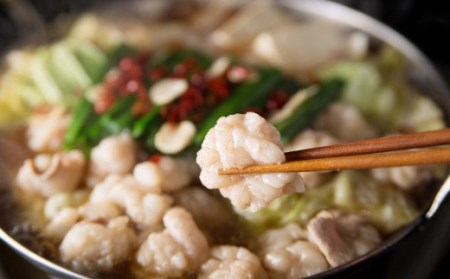 博多もつ鍋（醤油味）1人前 ／ モツ ホルモン スープ 出汁 牛 ちゃんぽん 麺 福岡県 特産