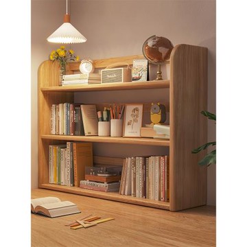 三夢書架桌面置物架辦公室桌上臺面家用學生宿舍收納多功能分層柜