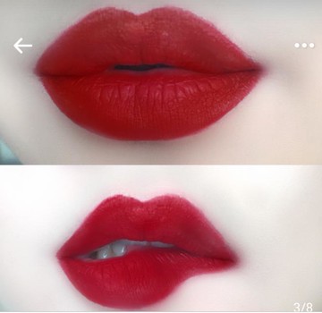 絲絨霧面啞光唇釉不沾杯持久不易脫色防水正紅大紅色姨媽南瓜斬男