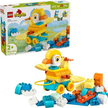 LEGO 10448 3合1有輪動物🟦淡北 🟩電積系🟨DUPLO