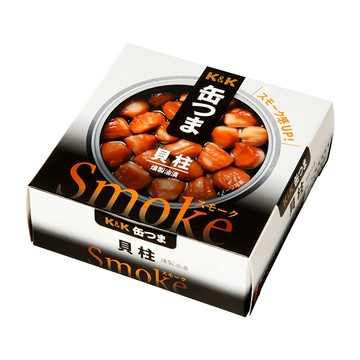 K&K 燻製油漬貝柱 日本零嘴下酒菜  50g  1罐