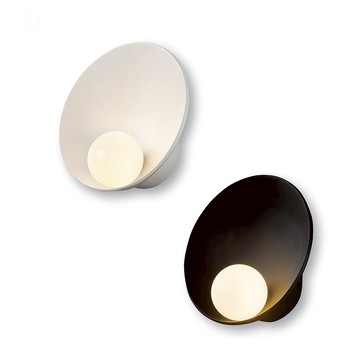 G9黑白雙色波麗壁燈｜H01-22-8206-1、22-8206-2