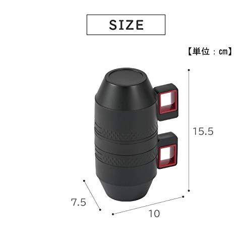 武田コーポレーション  ブラック 10×7.5×15.