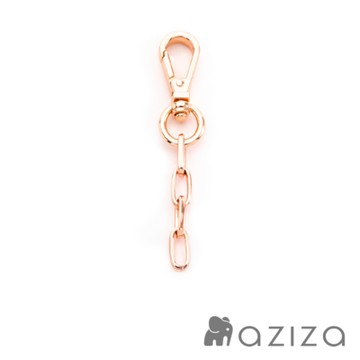 aziza 玫瑰金短鍊