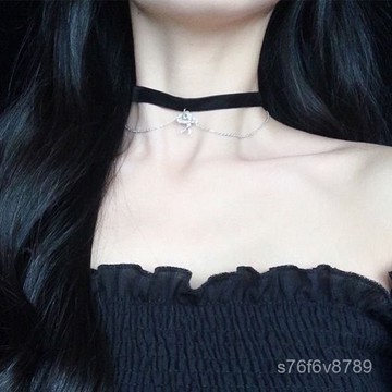 純慾～項鍊Choker 頸鍊 項圈 鎖骨鏈 鎖骨鍊 百搭 複古少女choker天使愛神丘比特掛墜項鏈鎖骨鏈項圈頸帶