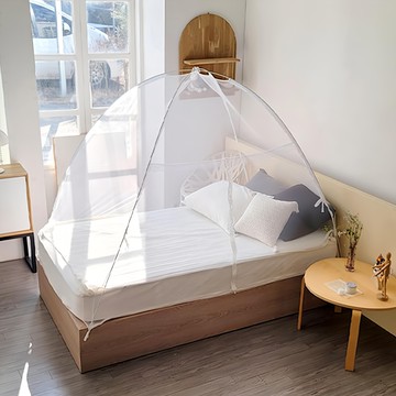 comet 彈開式蚊帳  Q(200 x 150 x 150cm)  米色