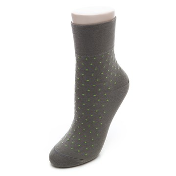 【買7送2】健康無痕淑女短筒襪-水玉灰/藍綠(女298740264)