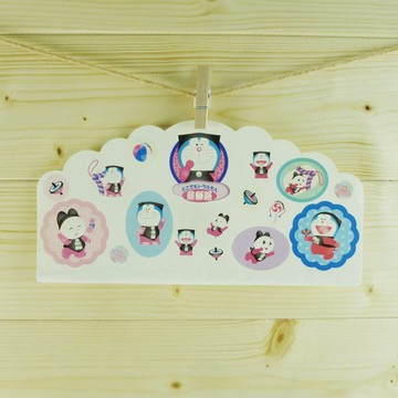 【震撼精品百貨】Doraemon_哆啦A夢~貼紙-學士帽【共1款】