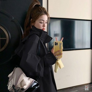 🎈流行女裝🎈2025情侶衝鋒衣男春秋季夾克薄款連帽外套女防水風衣戶外套