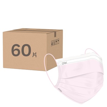 DRX 達特世 羽量級系列 成人平面醫用口罩  櫻花粉  30片  2盒