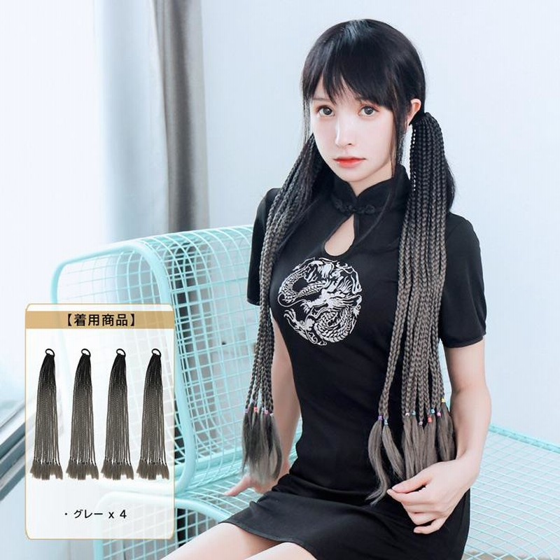新品人毛編み込みエクステ今だけお値下げ♡ XUANHEFA 人毛 ring loop hair チップエクステ レミーエクステ