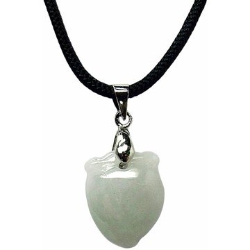 大日如來白月光 天然A貨翡翠玉石吊墜子項鍊PP15