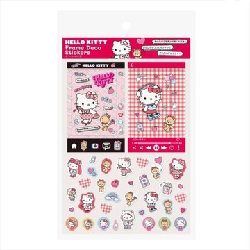 【震撼精品百貨】凱蒂貓_Hello Kitty~日本SANRIO三麗鷗 KITTY裝飾貼紙組-街頭風格*07695