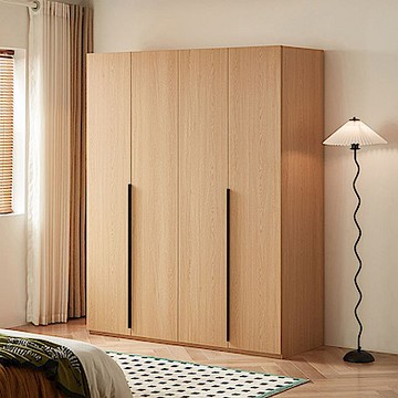 林氏木業北歐原木風四門衣櫃 UE1D (H014378515)