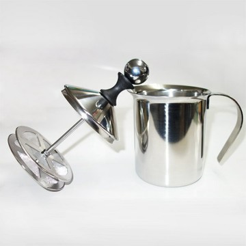 不鏽鋼雙層網奶泡器/奶泡杯 拿鐵咖啡