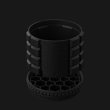 R3LABO - ODPOT250 植栽 × 戶外高山瓦斯罐雙用盆