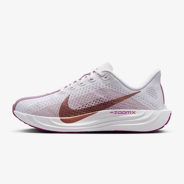 NIKE 耐吉 女慢跑鞋-白紫紅 W PEGASUS PLUS-FQ7261108