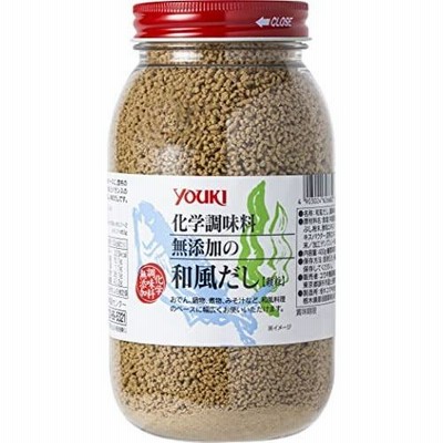 ユウキ 化学調味料無添加の和風だし 400ｇ