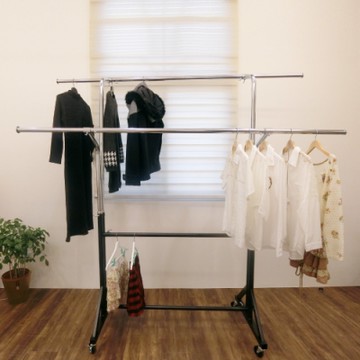 Amos-工業鐵製重型雙桿外彎衣架