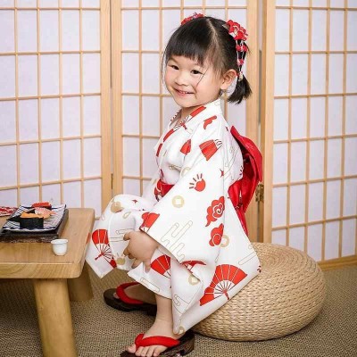 新品未使用　子供お出かけ着物セット　女児　120