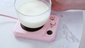 免運 優樂悅~110v恒溫杯墊75度暖暖杯自動保溫墊熱牛奶加熱墊辦公室智能暖杯墊