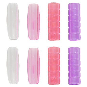 KUTSUWA HiLiNE 大人果凍握筆套 RB024D  可愛色系  2包