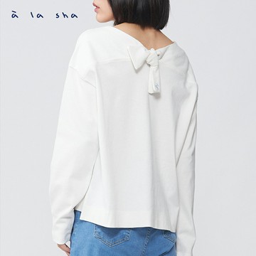 a la sha 雪餅連帽長袖上衣