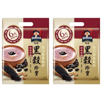 QUAKER 桂格 每日營養穀珍黑穀珍寶  27g  10包  2袋
