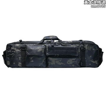 【新店熱銷】外裝載攜行漁具包多功能槍袋39英寸帶支架