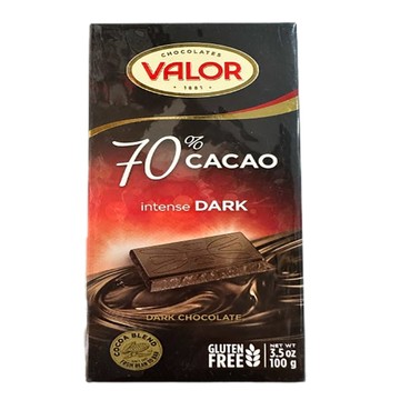 [家速配]VALOR 70純黑巧克力片【Mia C'bon Only】