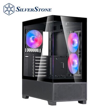 銀欣  Lucid 05  海景 ATX 機殼 黑色