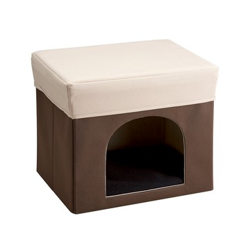 AIMEDIA艾美迪雅 寵物屋的凳子 寵物窩+椅凳二合一!可折疊省空間,坐墊可拆洗超實用 [快速發貨]