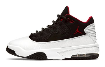 JORDAN MAX AURA 2 GS WHITE BLACK