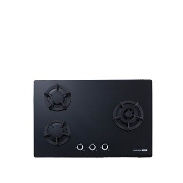 (全省安裝)(送5%購物金)櫻花三口檯面爐黑色(與G-2633GB同款)瓦斯爐天然氣G-2633GBN