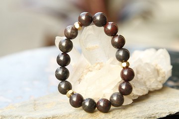 【手環系列】10.5mm 雞血石手環 低調熱情 (歡迎客製)