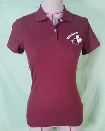 【震撼精品百貨】米奇/米妮 Micky Mouse POLO衫 咖啡 震撼日式精品百貨