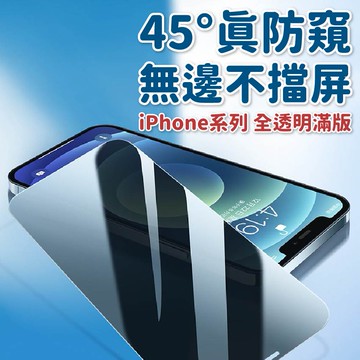 頂級防偷窺滿版i玻璃貼防窺玻璃保護貼 適用iPhone 15 14 i13 i11 i12 MAX XR i8 Plus