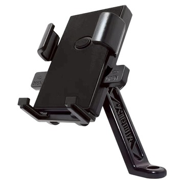 iLeco 超穩機車後視鏡手機架 最大支援 6.7 吋手機 鋁合金支撐  MBYK-HD05  黑色