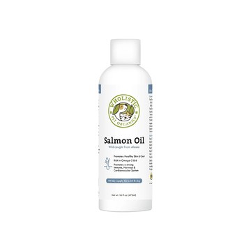 Wholistic 【 Pet Organics 】野生深海鮭魚油 全齡犬貓 寵物保健_8oz/瓶