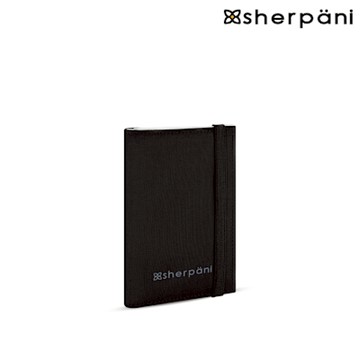 Sherpani 防盜多功能護照夾 Vienna AT｜黑色Carbon