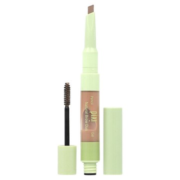 Pixi Beauty, 2 合 1 天然眉毛護理，眉筆和眉膠，0740 自然金，1 支