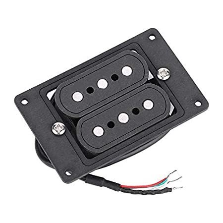 Guitar Humbucker Pickup Prewired, String Pickup Input for Guitar(Black)