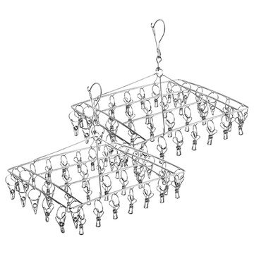 OASISWJ 不鏽鋼曬衣夾 28夾  1組