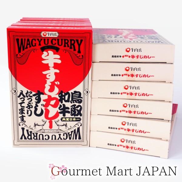 鳥取和牛 牛すじカレー 250g×12箱セット レトルトカレー お取り寄せ グルメ お歳暮 年末年始 お正月