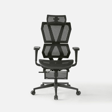 特力屋 達瑞斯多功能彈力網布椅 附腳架 電腦椅