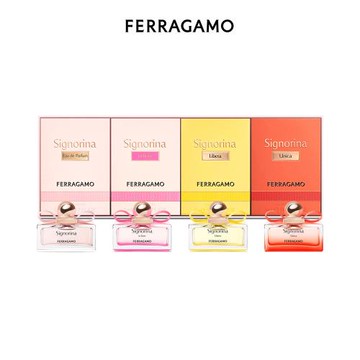 【FERRAGAMO】時尚女伶迷你香水禮盒(5mlx4入)
